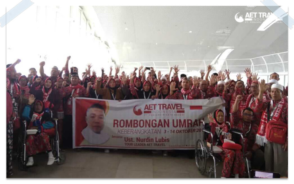 71 Jamaah AET Travel Indonesia Berangkat Ke tanah Suci Hari Ini
