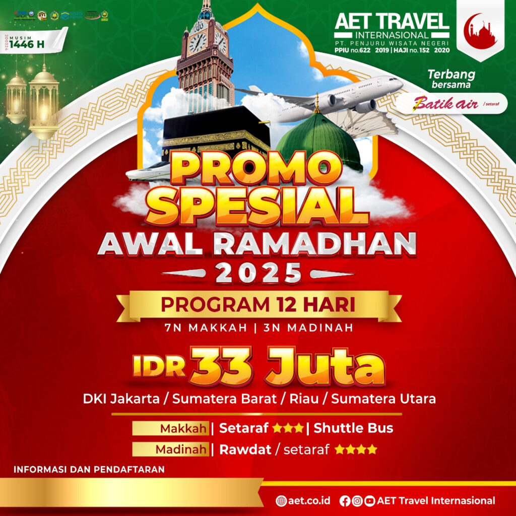 Paket awal ramadhan aet travel