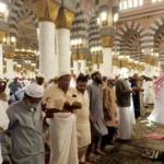 sholat jenazah di Masjid Nabawi