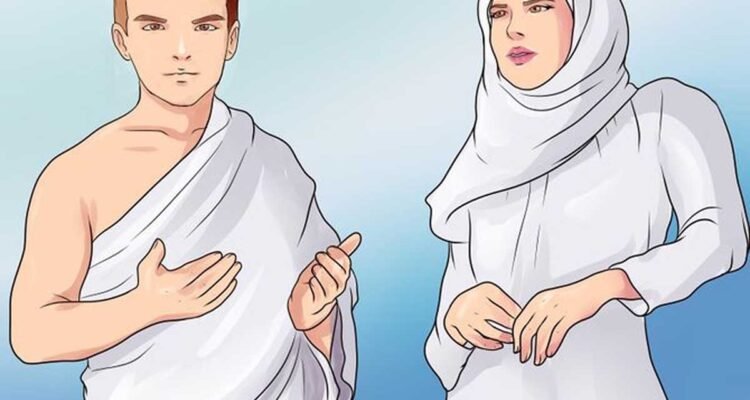 cara memakai kain ihram