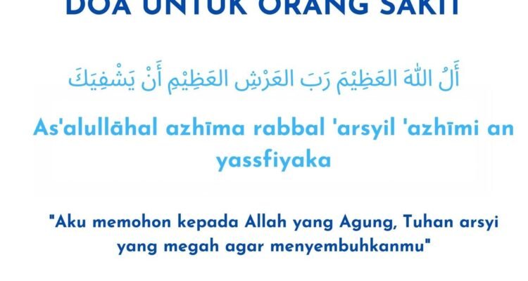 Doa Orang Sakit yang Menenangkan Hati dan Menguatkan Ikhtiar